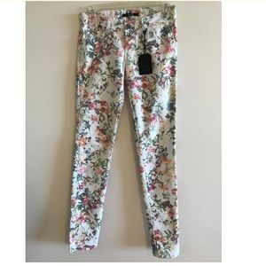 Virgins Only (VO) - Garden Pattern Beige Pants